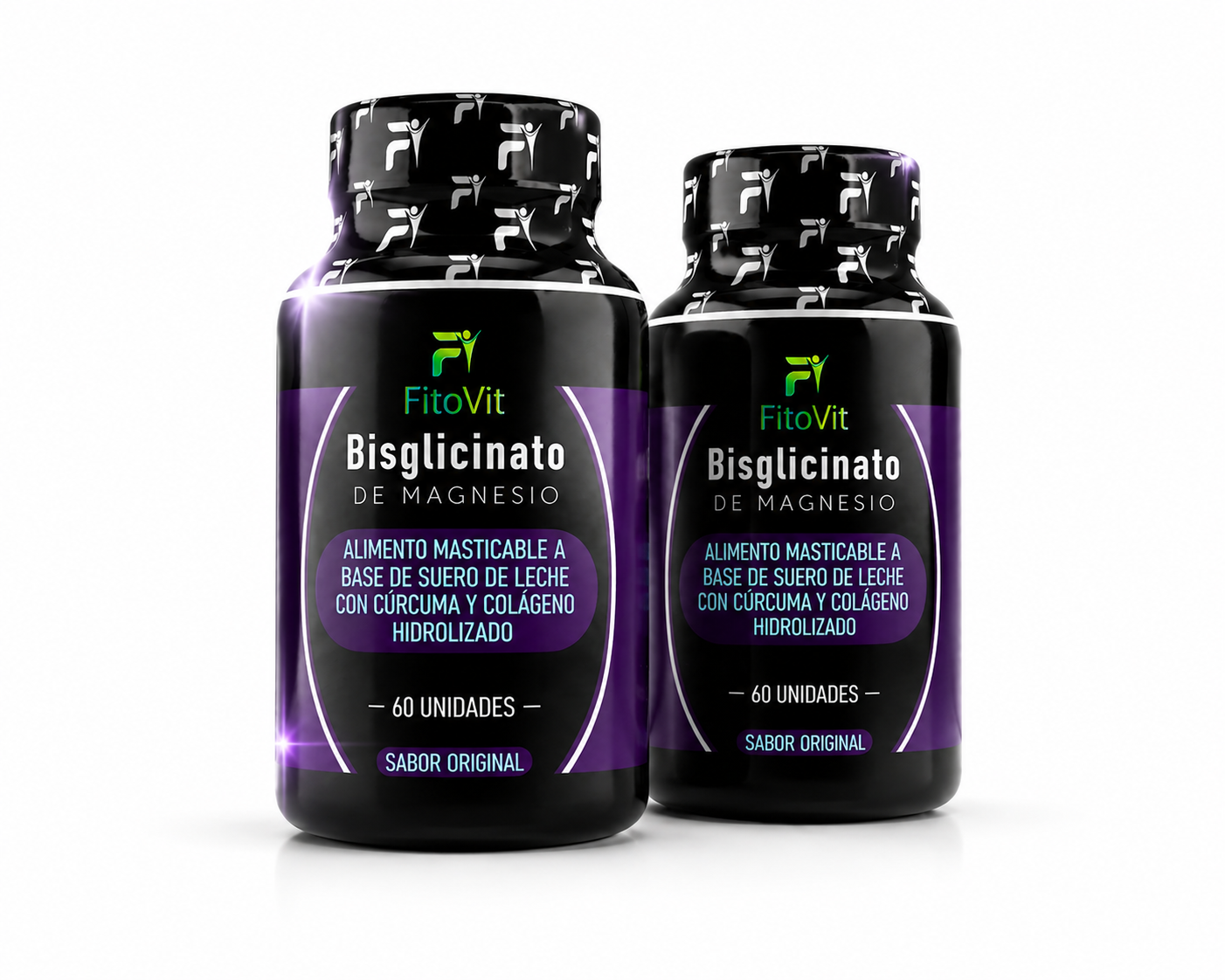 Bisglicinato de Magnesio FitoVit | 2 Frascos + Envío GRATIS 🔥